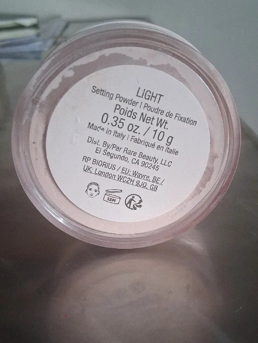 Rare Beauty Light Color Setting Powder